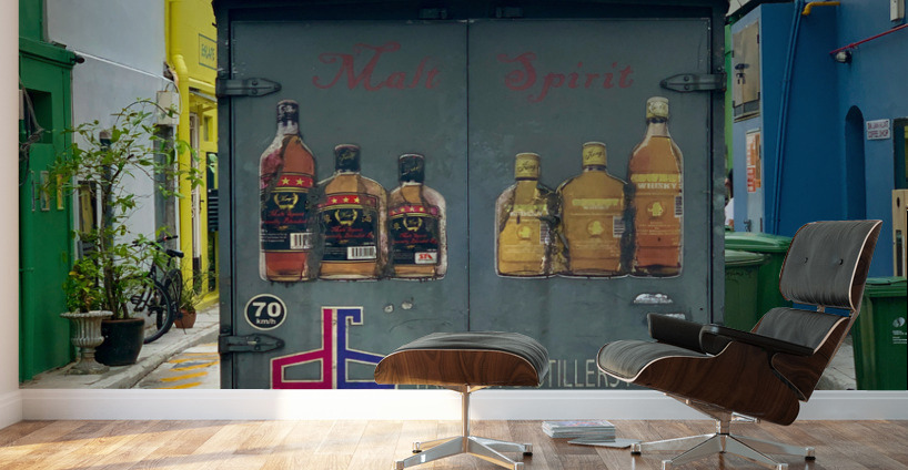 Alcohol Delivery Wall Murals