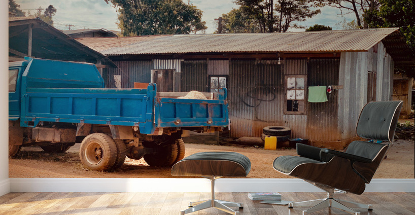Its a Blue Truck Kid Wall Murals