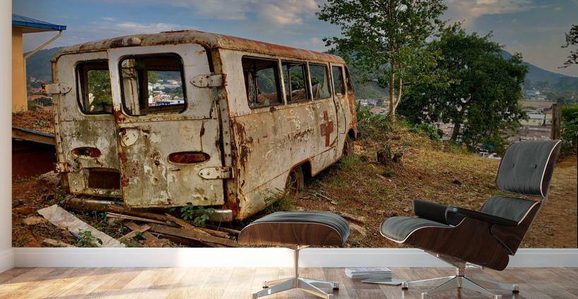 It Used to Be an Ambulance Wall Murals