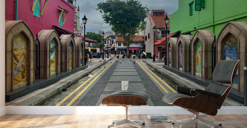 Which Way Out of the Mosque Wall Murals