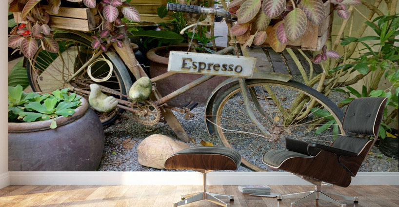 Espresso Bike Wall Murals