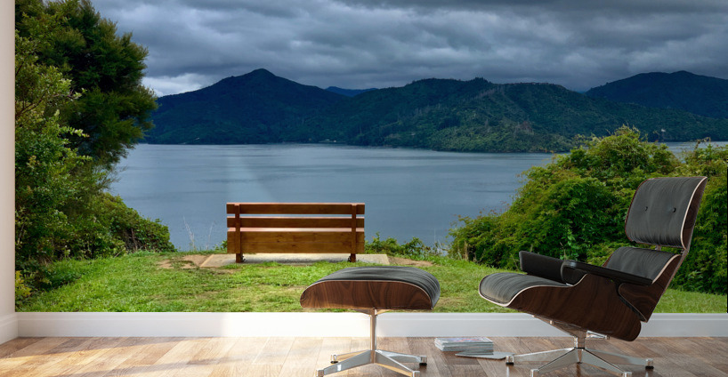 Sit with me 2 Wall Murals