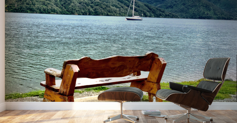 Sit by the Lake Wall Murals