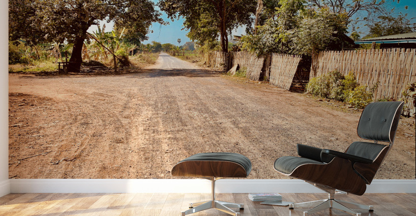 Follow the Dirt Road Wall Murals