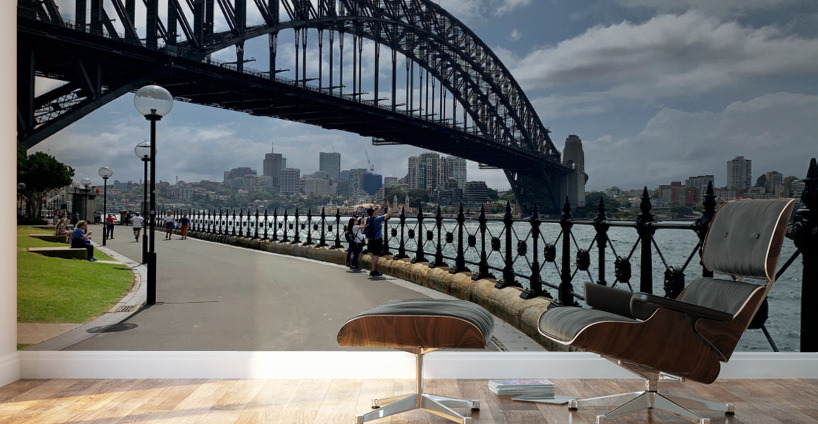 Road to Sydney Harbour Bridge Wall Murals