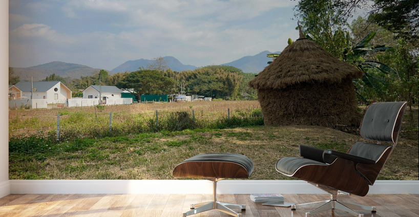 Last Straw Hut Standing Wall Murals