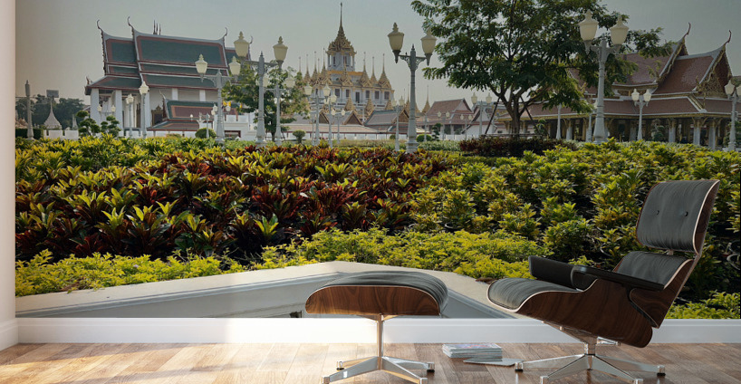 Wat Ratchanatdaram Worawihan 1 Wall Murals