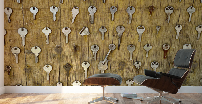 The Keyboard Wall Murals