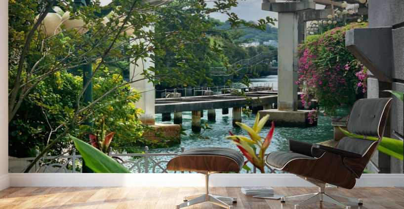 The Pink Train Wall Murals