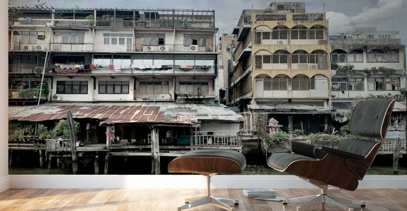 Balconies on the Water 3 Wall Murals