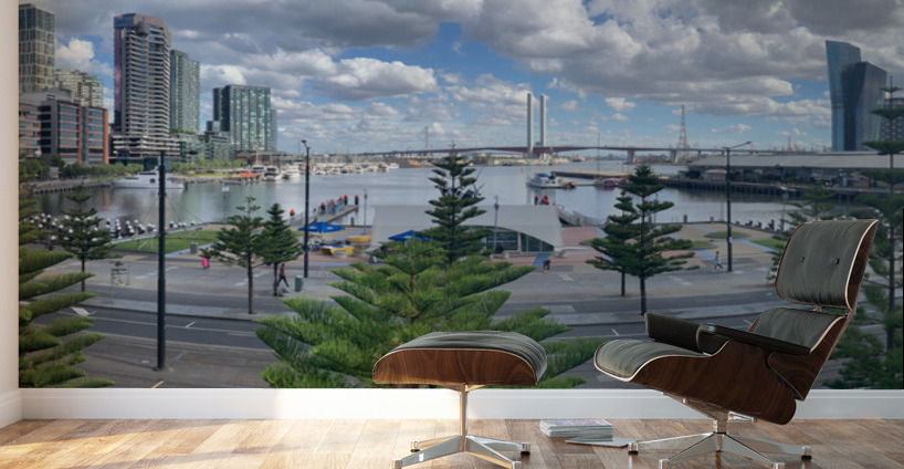 Victoria Harbour in Melbourne 3 Wall Murals