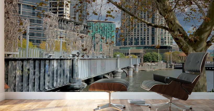 Around Yarra River in Melboune 4 Wall Murals