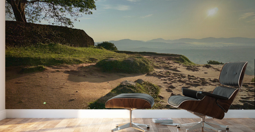 Sunrise on Top of Sigiriya Sri Lanka 10 Wall Murals