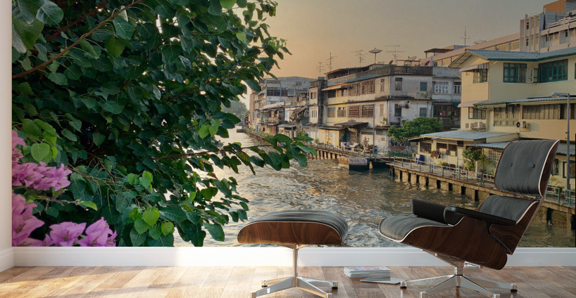 Bangkok Waterway Wall Murals