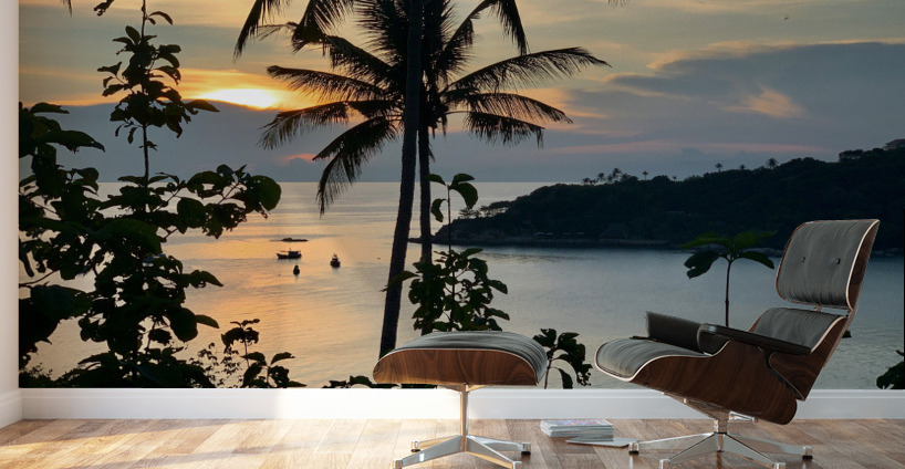 Calm Sunset 2 Wall Murals