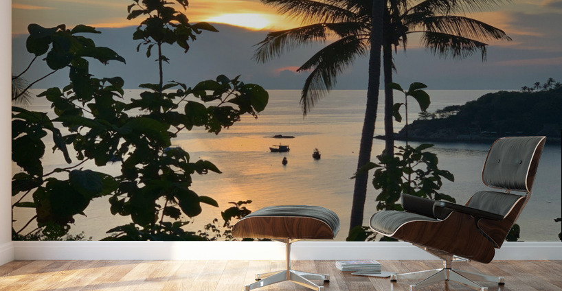 Calm Sunset Wall Murals