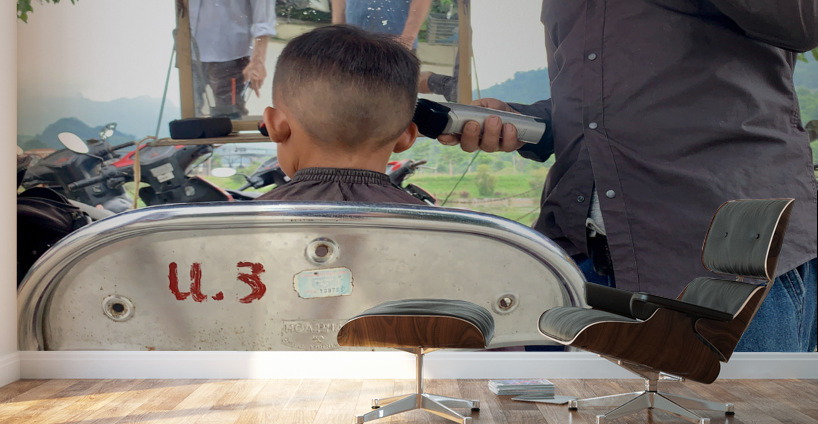 Haircut Outside Wall Murals