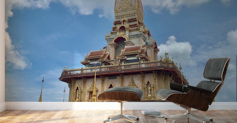 Chalong Temple Phuket Thailand Wall Murals
