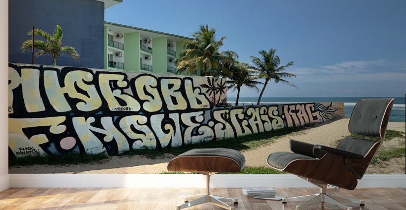 Graffiti by the Sea Wall Murals