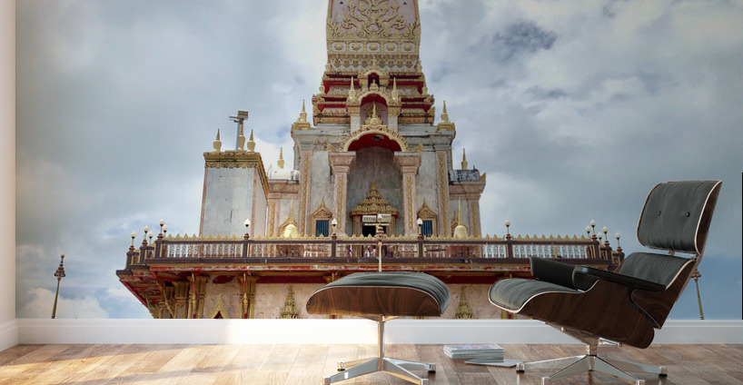 Chalong Temple Phuket Thailand 2 Wall Murals