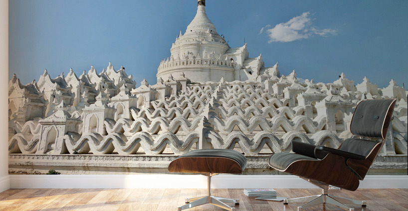 Hsinbyume Pagoda Myanmar 1 Wall Murals