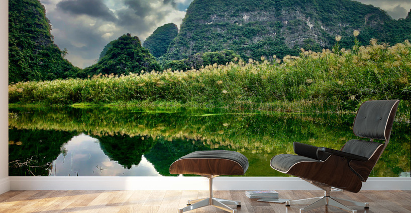 Ninh Binh Reflections Vietnam 1 Wall Murals