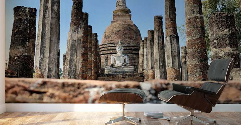 Wat Sa Si Temple 1 Wall Murals