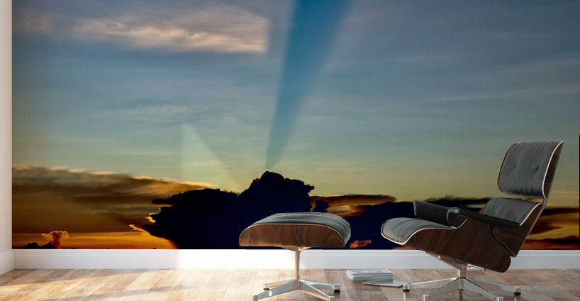 Sunset Ray 2 Wall Murals