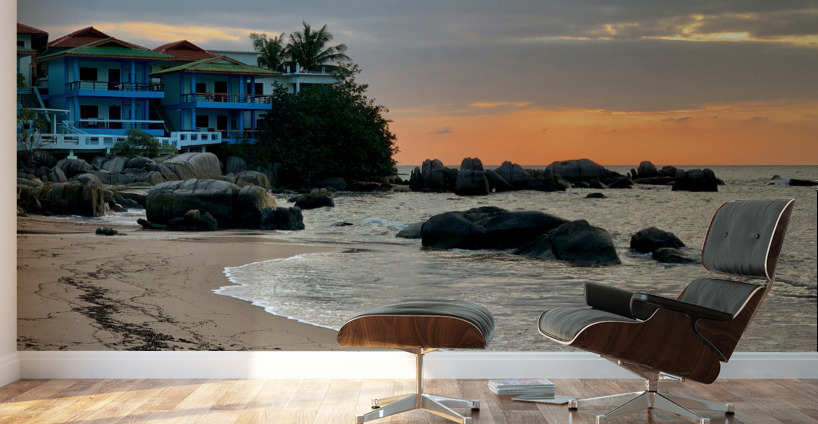 Sunset Resorts Wall Murals