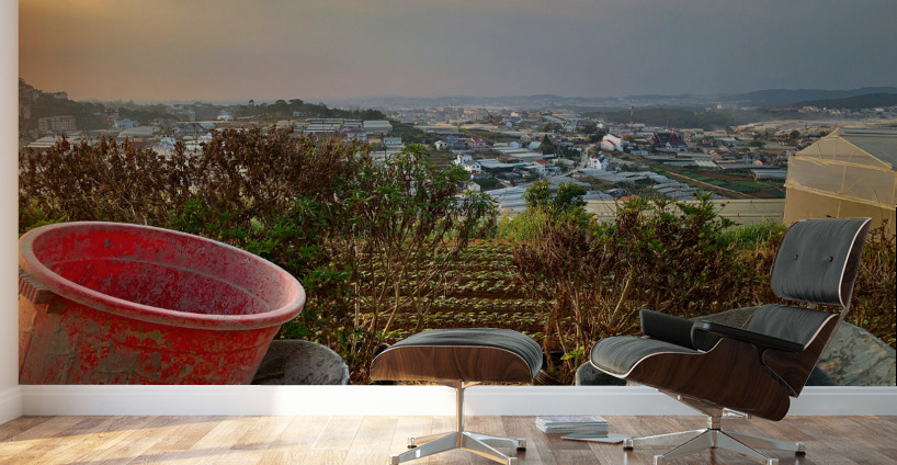 Gardening Equipment for Sunset Wall Murals