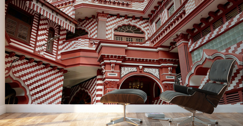 Jami Ul Alfar Mosque in Colombo Sri Lanka Wall Murals