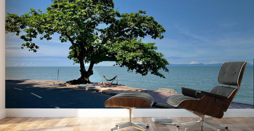 Tree in the Curve Wall Murals