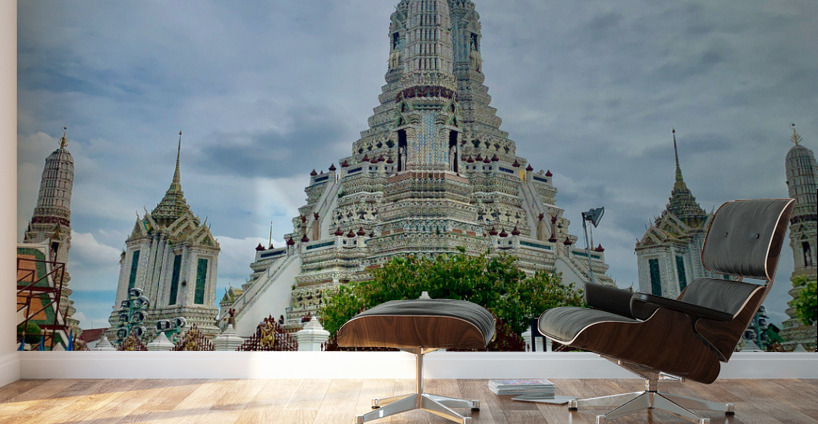 Wat Arun Temple Bangkok Thailand Wall Murals