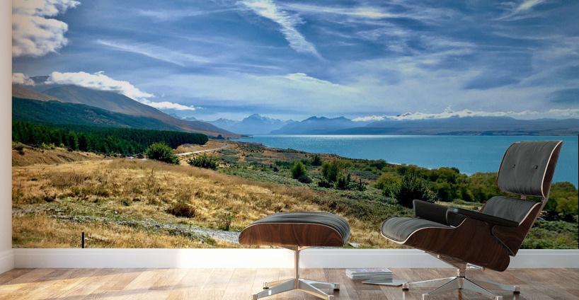 Lake Pukaki New Zealand Wall Murals