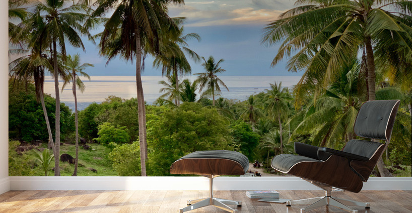 Ocean on the Horizon Wall Murals