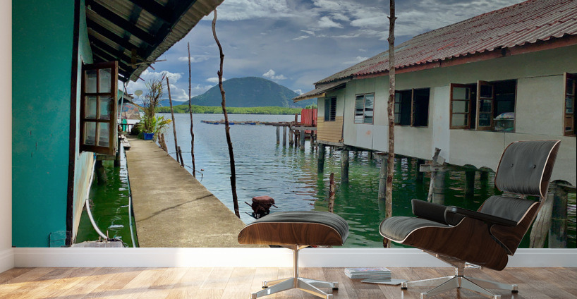 Koh Panyee Floating Village Thailand Wall Murals