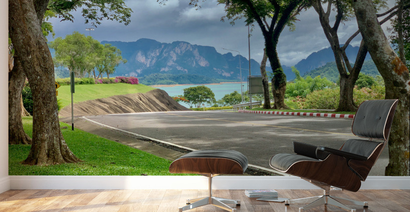 Road to Khao Sok Lake Thailand Wall Murals
