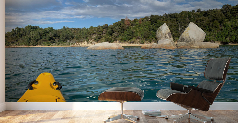 Split Apple Rock New Zealand 2 Wall Murals