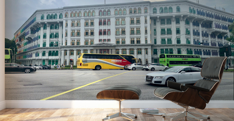 Singapore City Life Wall Murals