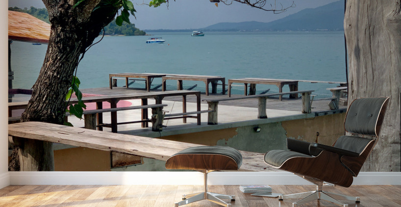 Patio with a View Wall Murals