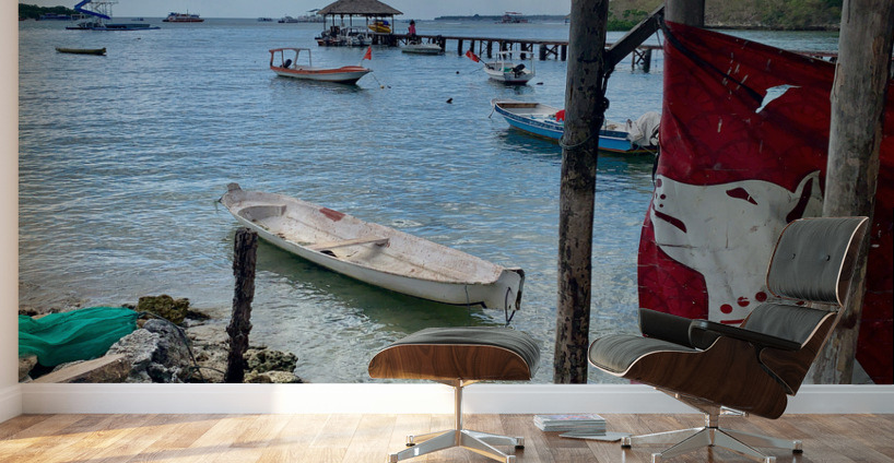 Walk down to the Ocean Wall Murals