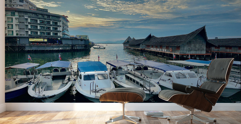 Parked for the Night Wall Murals