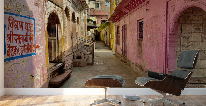 Vishram Ghat Temple 3 Wall Murals
