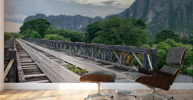 The Wooden Bridge Wall Murals