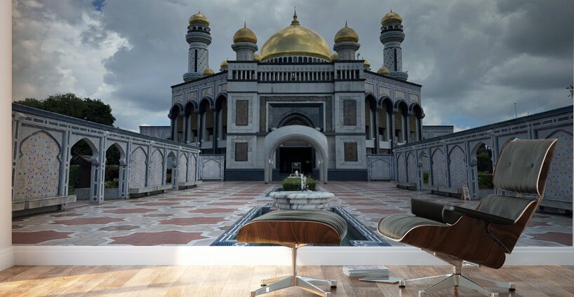 Jame Asr Hassanil Bolkiah Mosque Brunei 1 Wall Murals