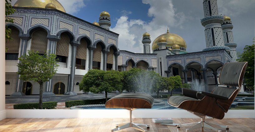 Jame Asr Hassanil Bolkiah Mosque Brunei 7 Wall Murals