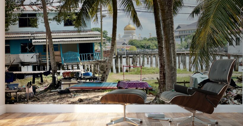Kampong Ayer Floating Village Brunei 9 Wall Murals
