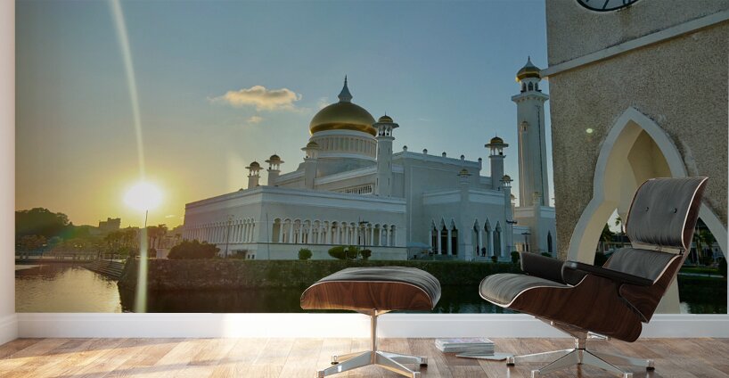 Omar Ali Saifuddien Mosque Collection Brunei 4 Wall Murals