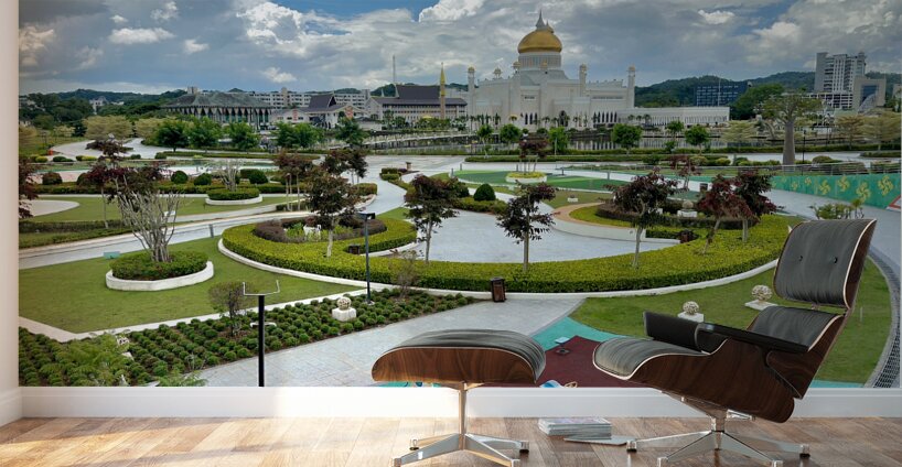 Omar Ali Saifuddien Mosque Collection Brunei 7 Wall Murals