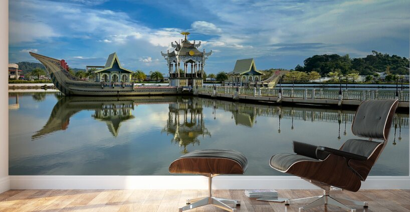 Omar Ali Saifuddien Mosque Collection Brunei 13 Wall Murals